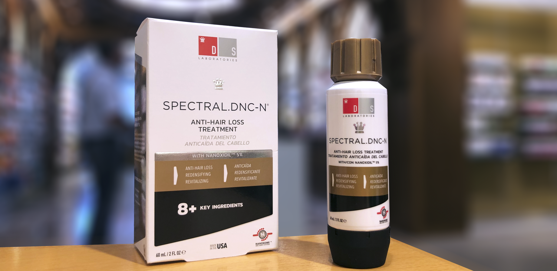 Spectral DNC-N, el tratamiento Anticaída con Nanoxidil